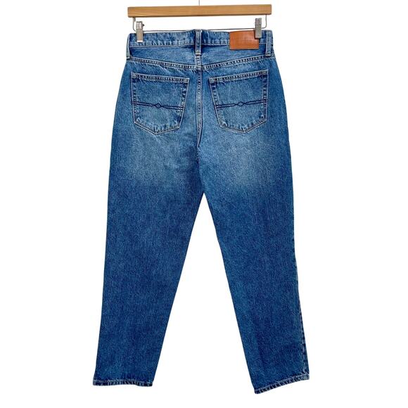 Lucky Brand Drew High Rise Mom Jeans size 6 / 28 Distressed Ankle - Picture 3 of 10